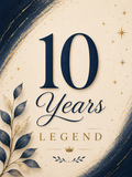 10 Years LEGEND card